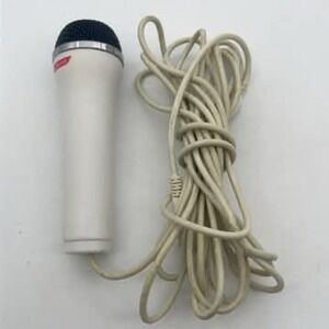 Konami Logitech USB Wired Microphone White for Rock Band Guitar Hero Karaoke
